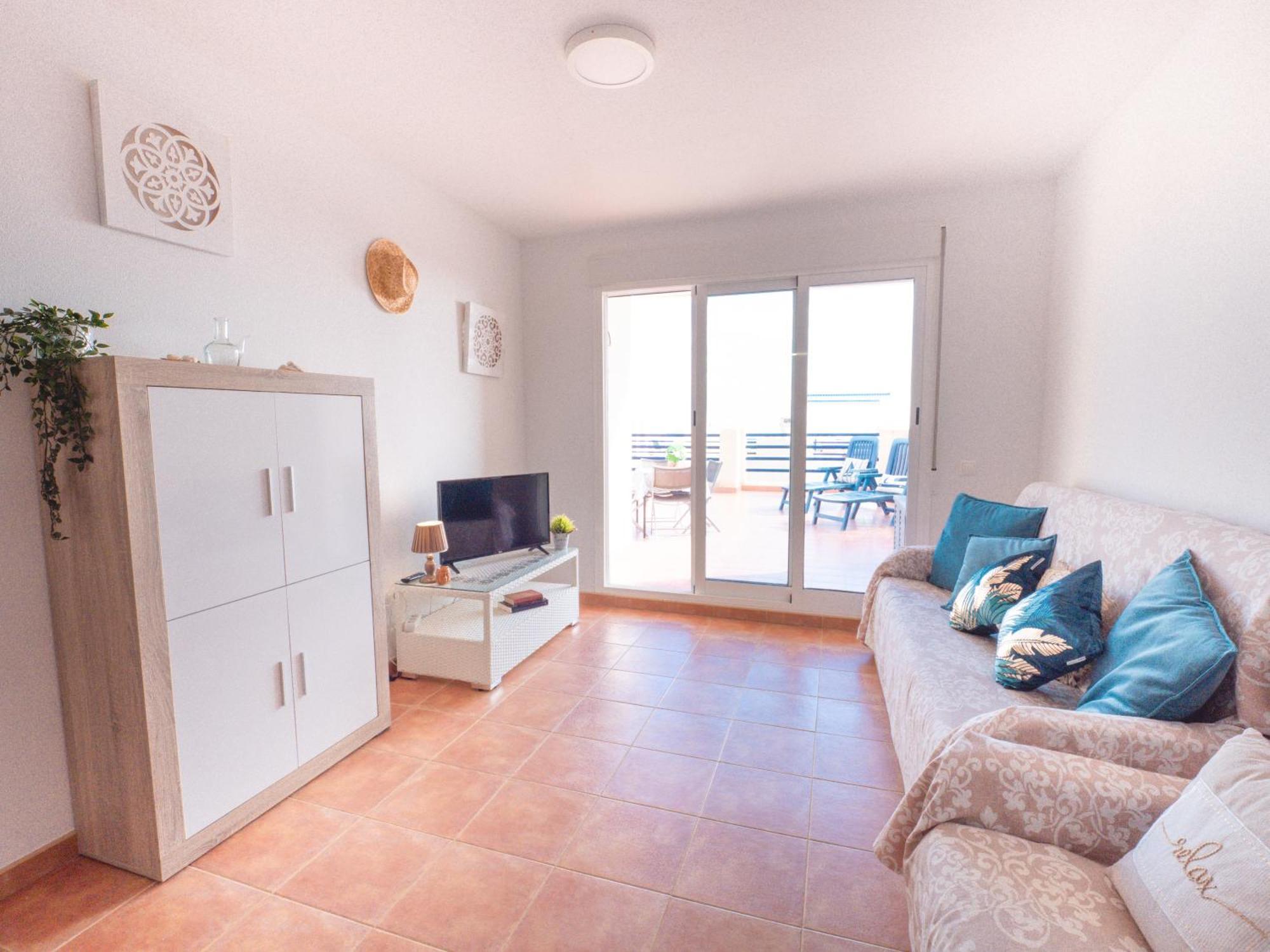 Apartamento En Marina Beach Con Vistas Al Mar El Pozo del Esparto Kültér fotó