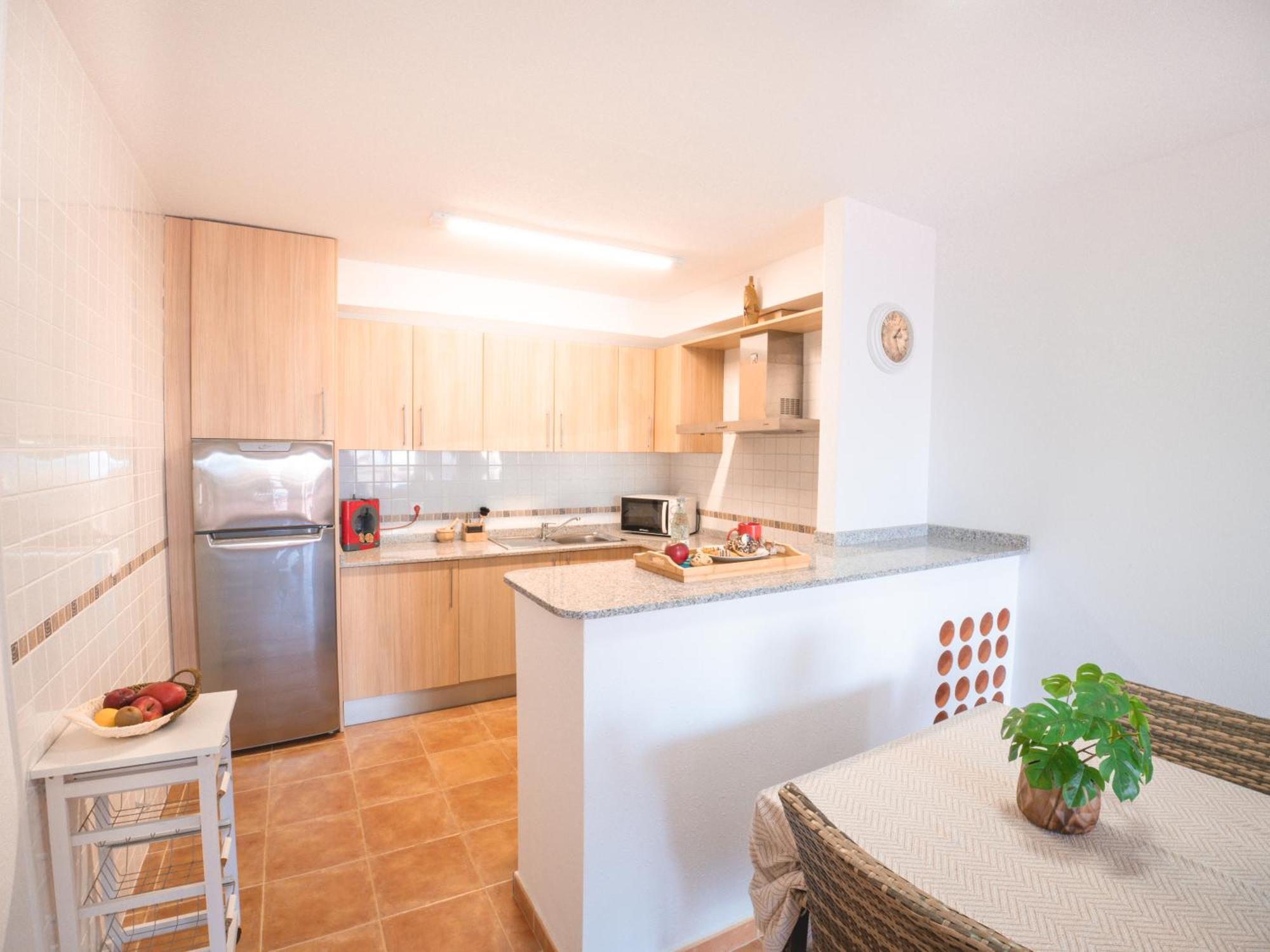 Apartamento En Marina Beach Con Vistas Al Mar El Pozo del Esparto Kültér fotó